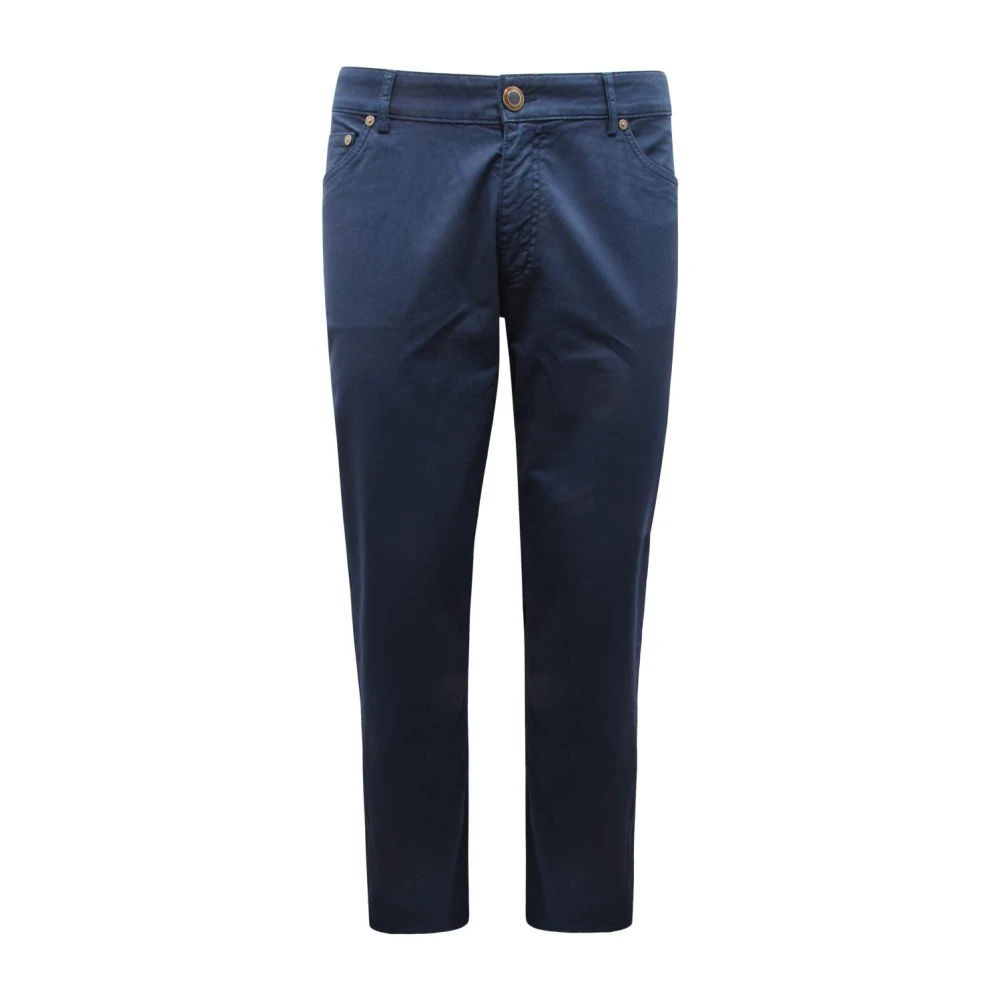Etro Men's Blue Chinos, 2XL, 5-Pocket Trousers Made In Italy
