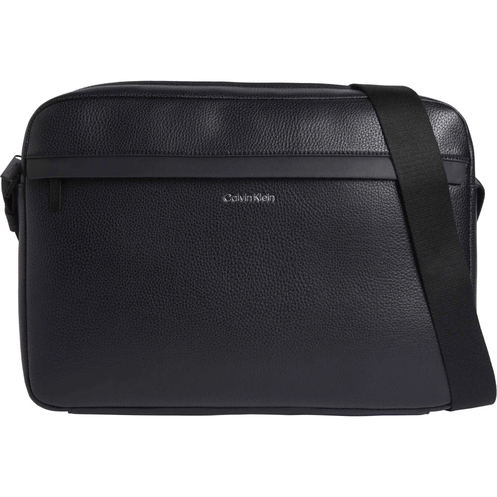 Calvin Klein Klassisk Messenger Väska Black, Herr