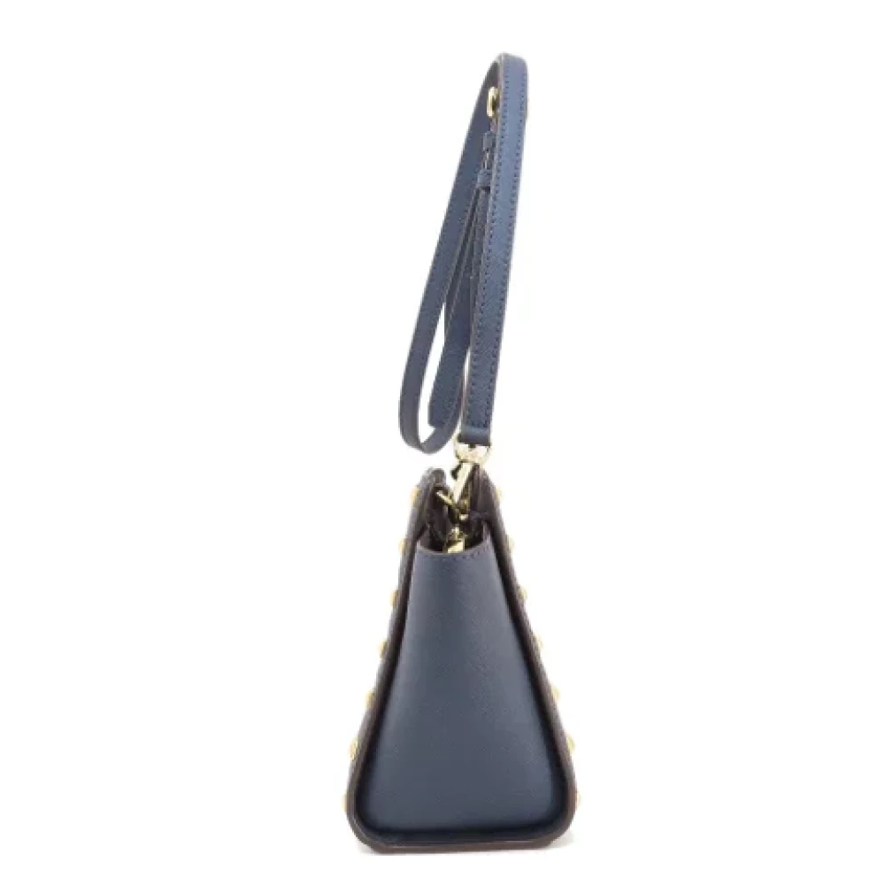 Michael Kors Pre-owned Fabric shoulder-bags Blue Dames