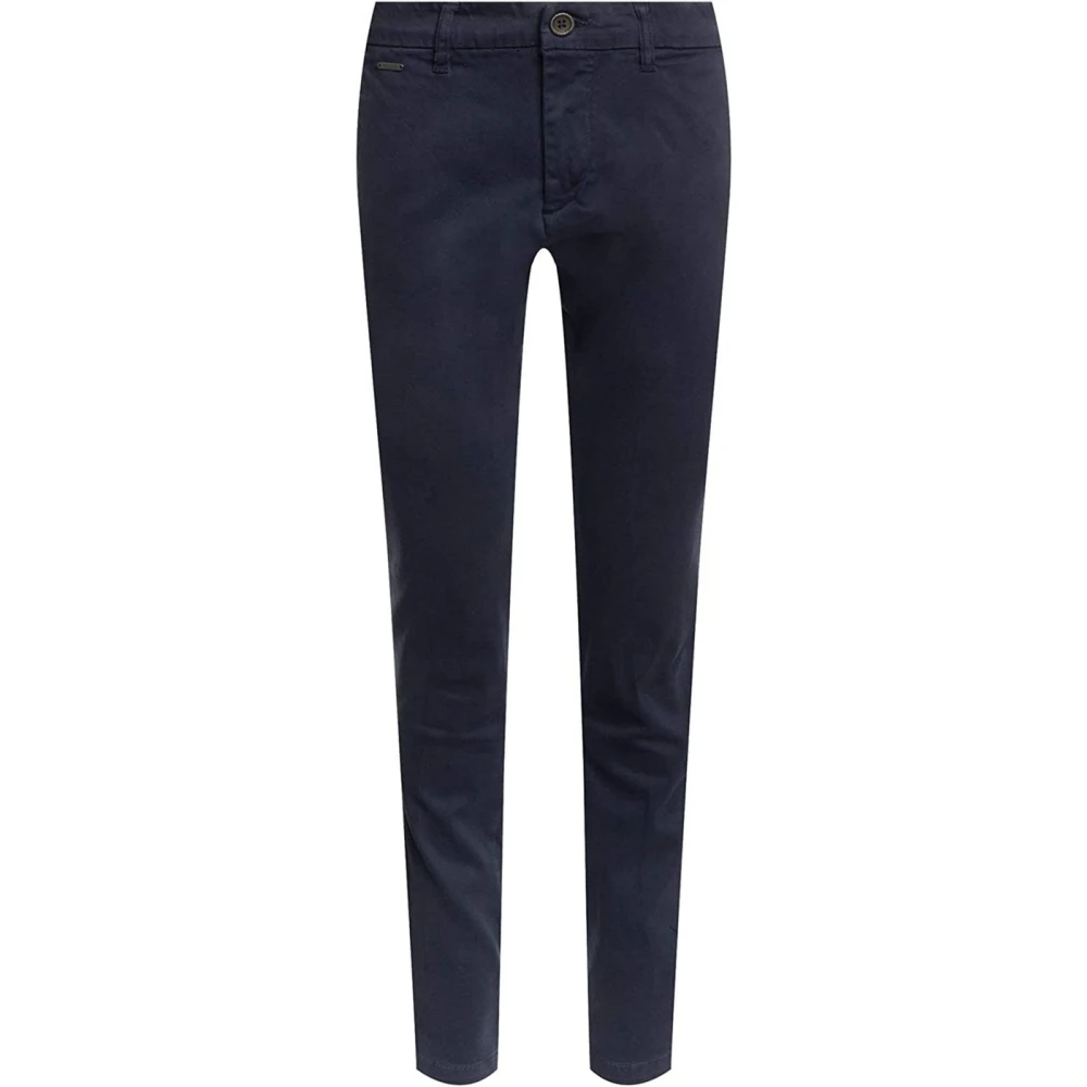 Guess Chino Broek Blue Heren