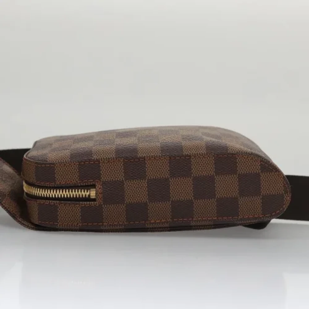 Louis Vuitton Vintage Pre-owned Canvas shoulder-bags Brown Dames