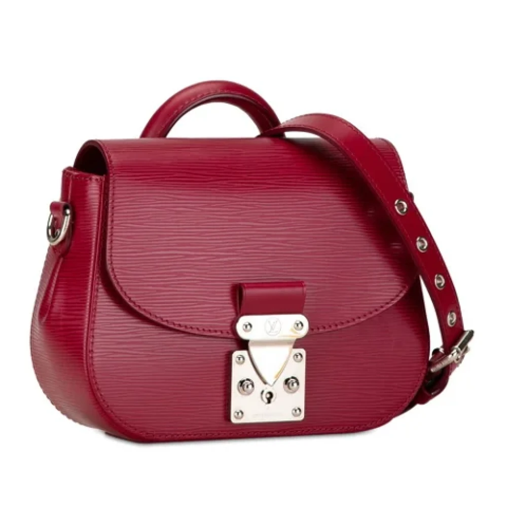 Louis Vuitton Vintage Pre-owned Leather louis-vuitton-bags Purple Dames