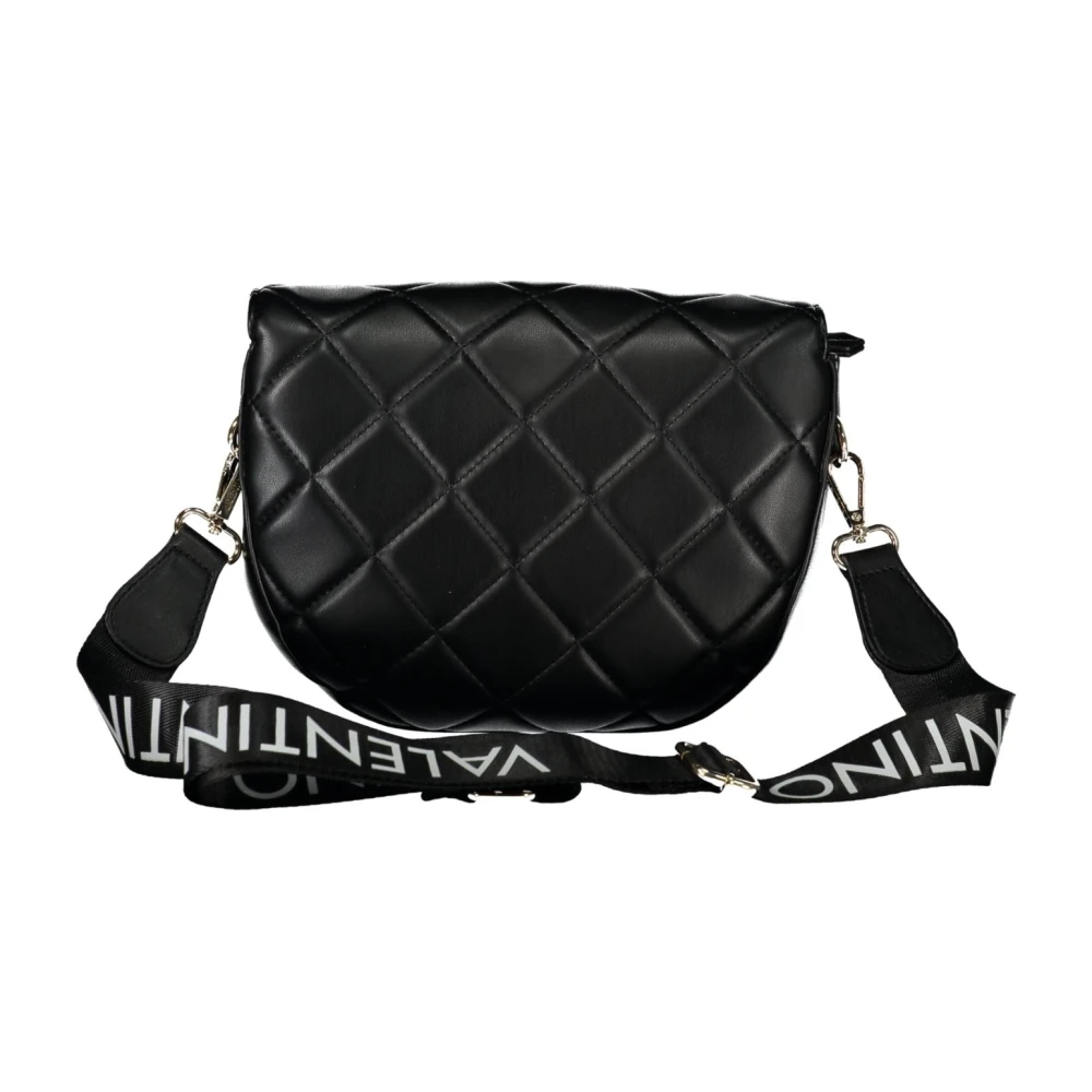 Valentino by Mario Valentino Zwarte Schoudertas met Ritssluiting Black Dames