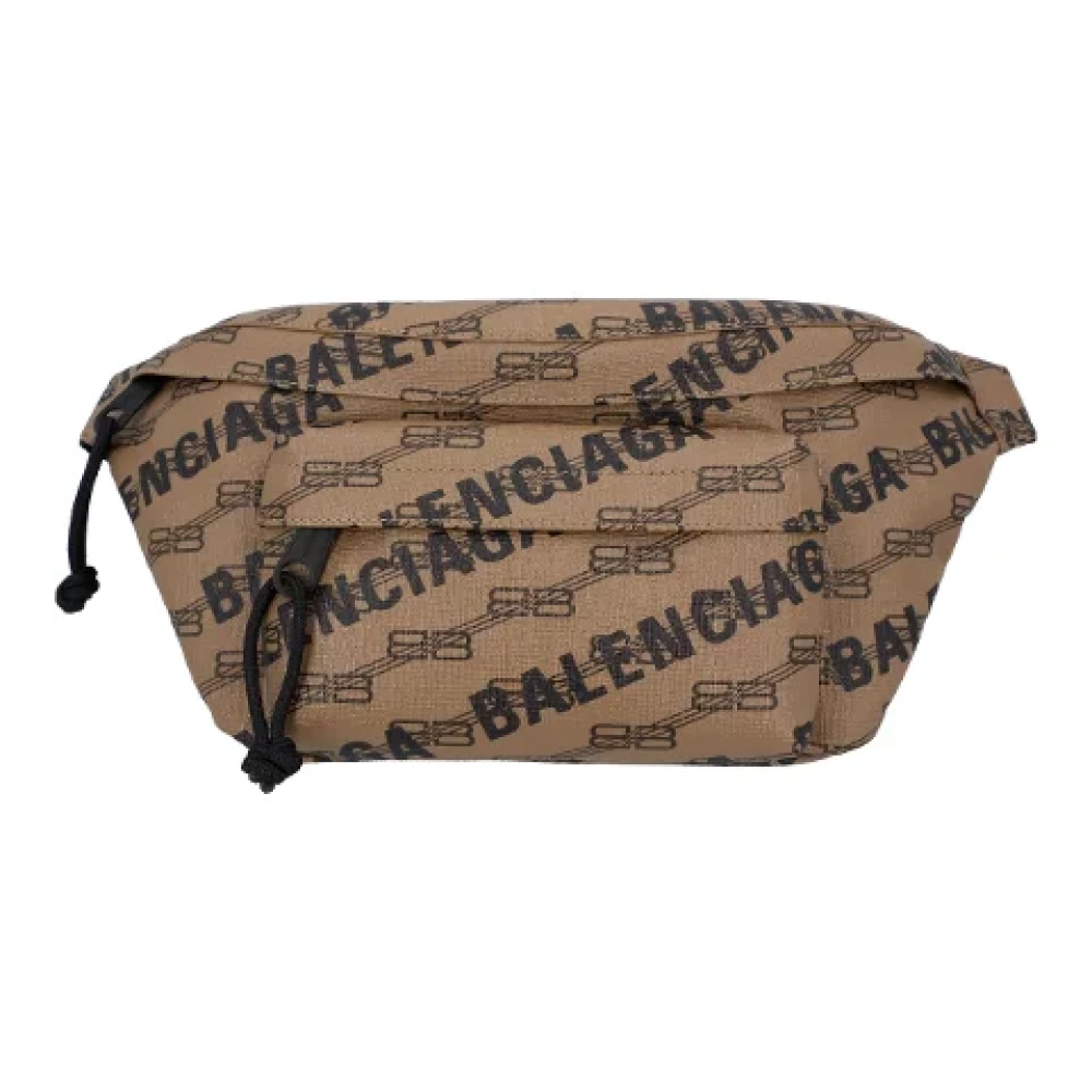 Balenciaga Leather crossbody-bags Beige Heren