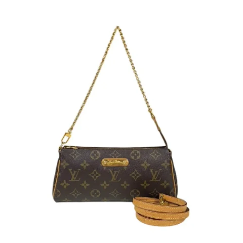 Louis Vuitton Vintage Pre-owned Canvas shoulder-bags Brown Dames