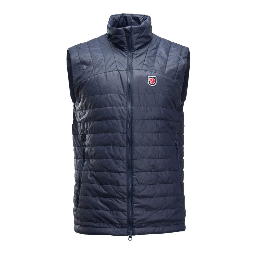 Fjällräven Heren Vest Regular Fit Navy Blauw Blue Heren