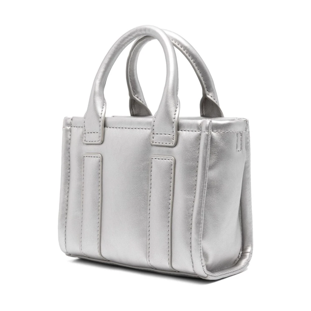 Liu Jo Metallic Finish Schoudertas Gray Dames