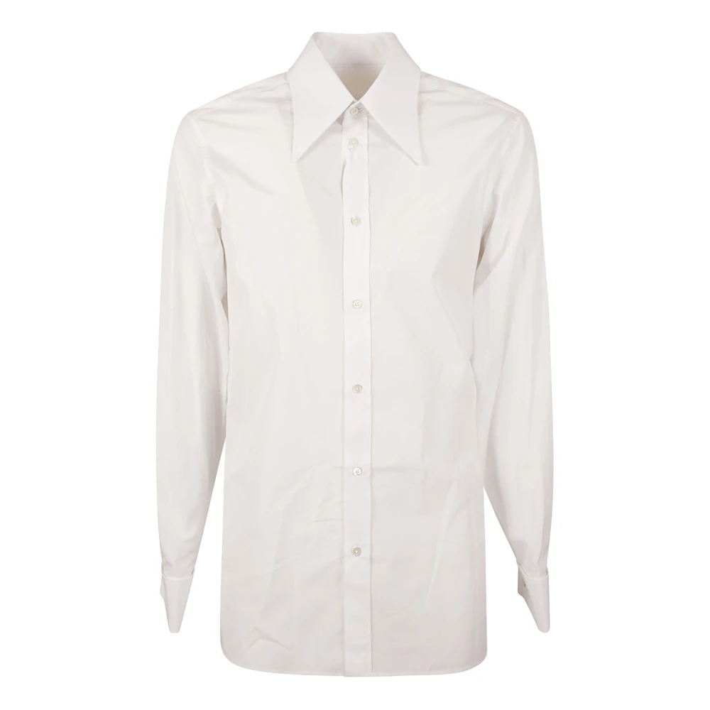 Maison Margiela Witte Overhemd met Lange Mouwen White Heren