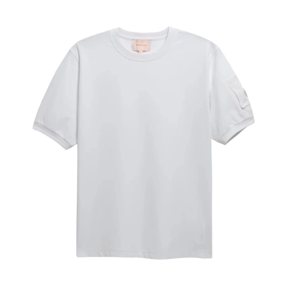 Gertrude Wit T-shirt Regular Fit White Heren