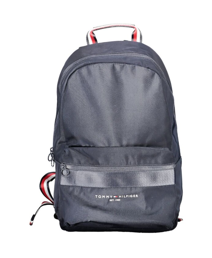 sac-a-dos-en-polyester-bleu-avec-compartiment-pour-ordinateur-portable