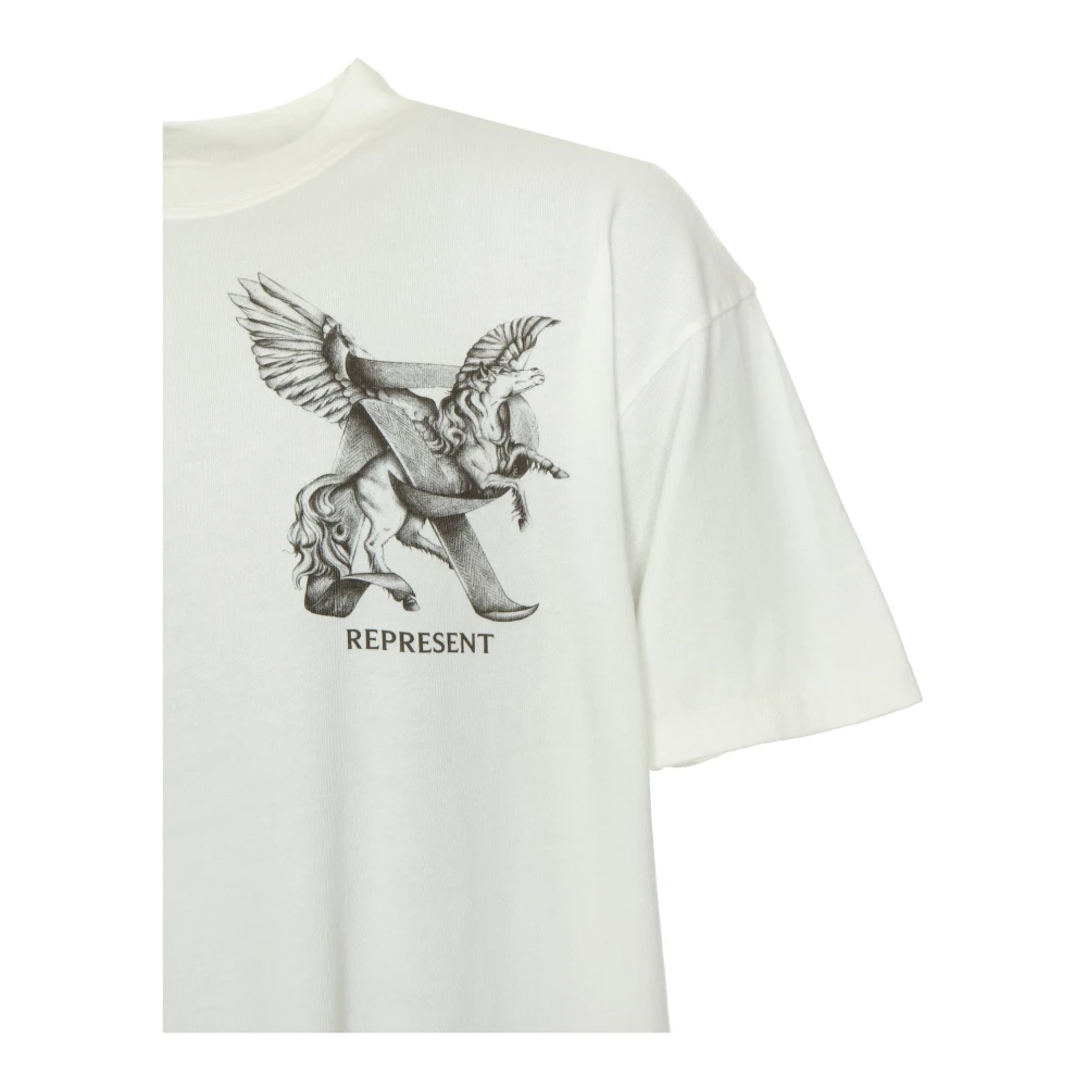 Represent Elegance In Motion T-Shirt White Heren