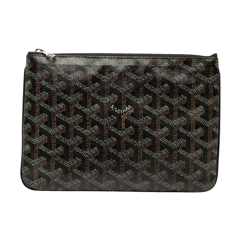 Goyard Vintage Damen Schwarz Pre-Owned Flat Pouch