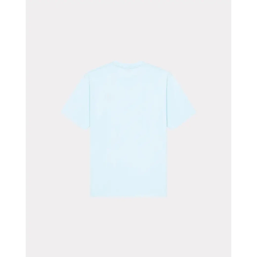 Kenzo Blå Blomma Crest T-shirt Blue, Herr