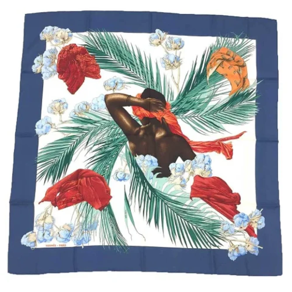 Pre-owned > Pre-owned Accessories > Pre-owned Scarves - - Hermès Vintage - Modalova