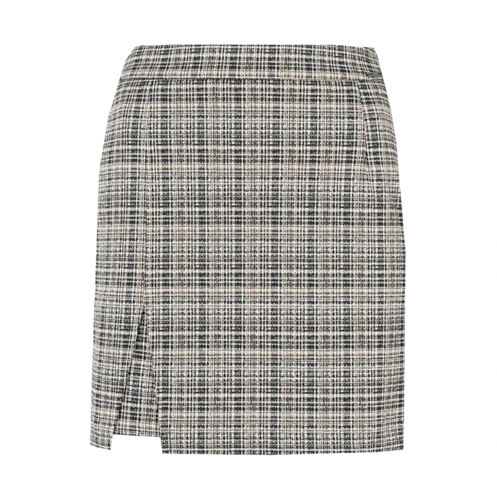 Liu Jo Grå A-Linjeformad Minikjol