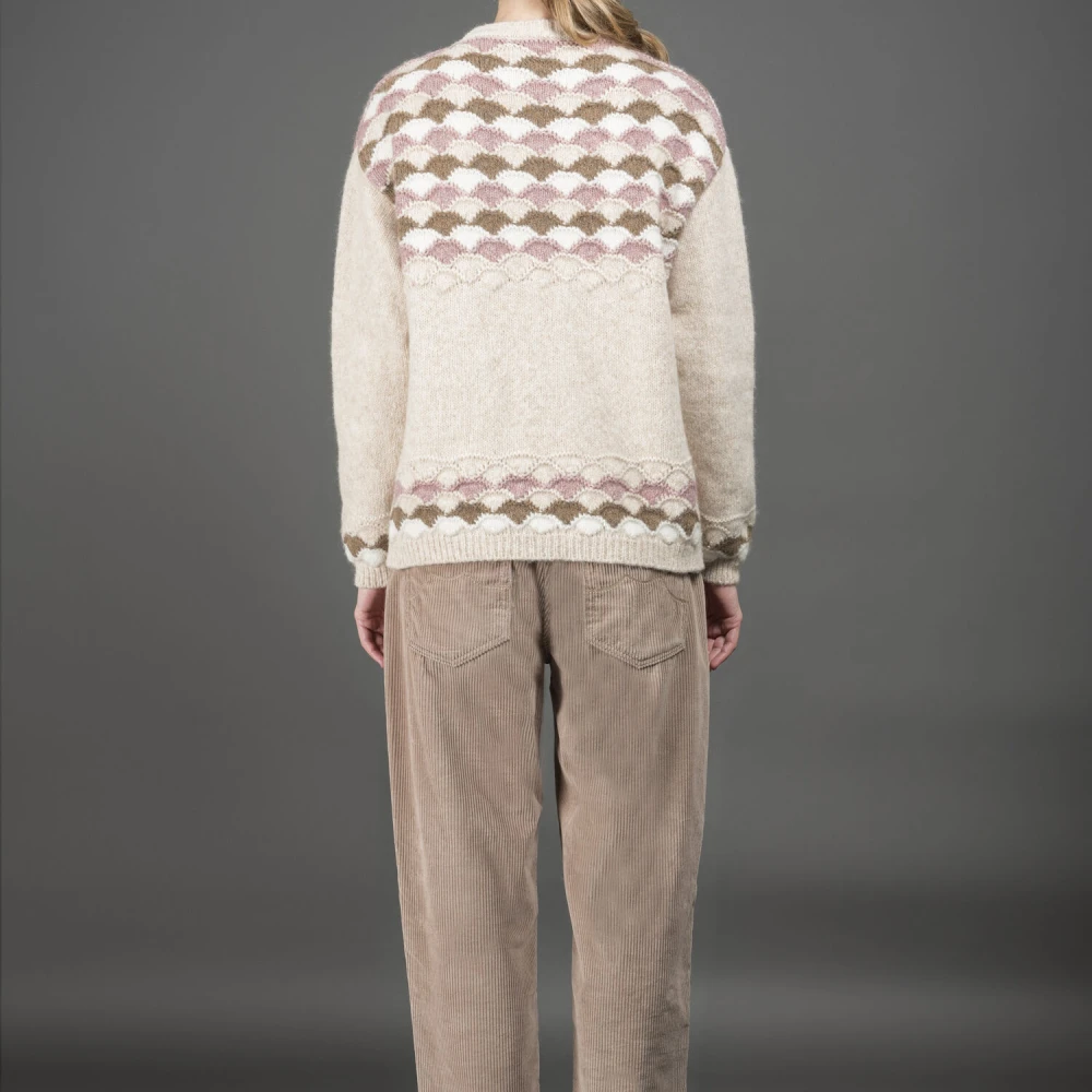 Moorer Katrine-Wpf Beige Dames