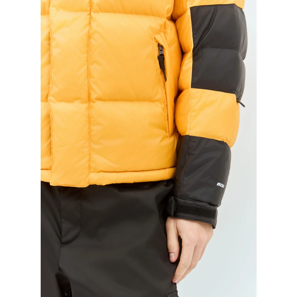 The North Face Baltoro Donsjas met Afneembare Capuchon Yellow Heren
