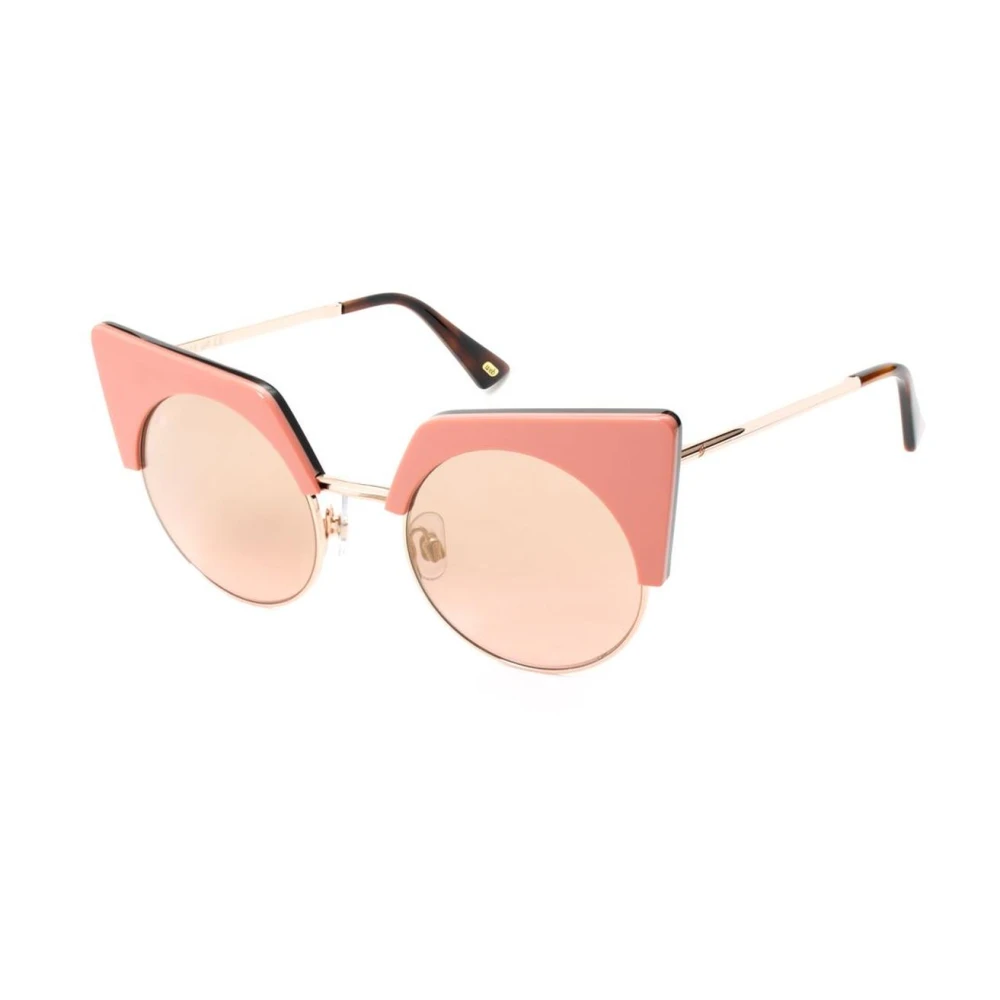 Web Eyewear Women's Pink Acetate Cat-Eye Sunglasses - Sunglasses - One Size - Accessories