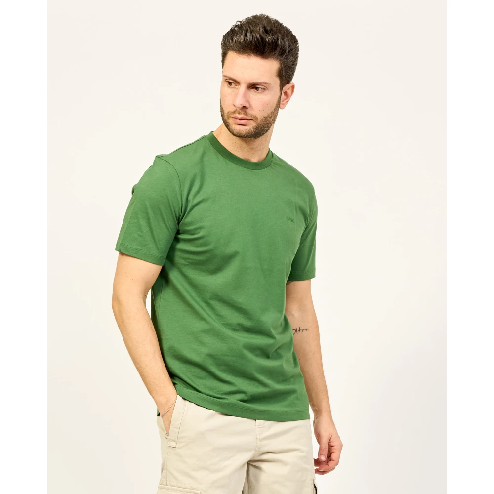 Hugo Boss T-Shirts Green Heren