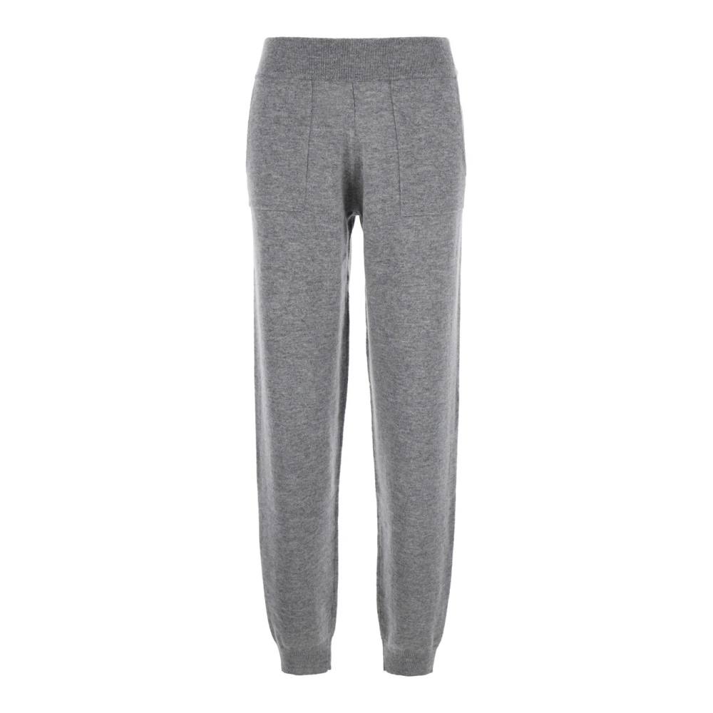 Allude Kasjmier Wol Broek Grijs Gray Dames