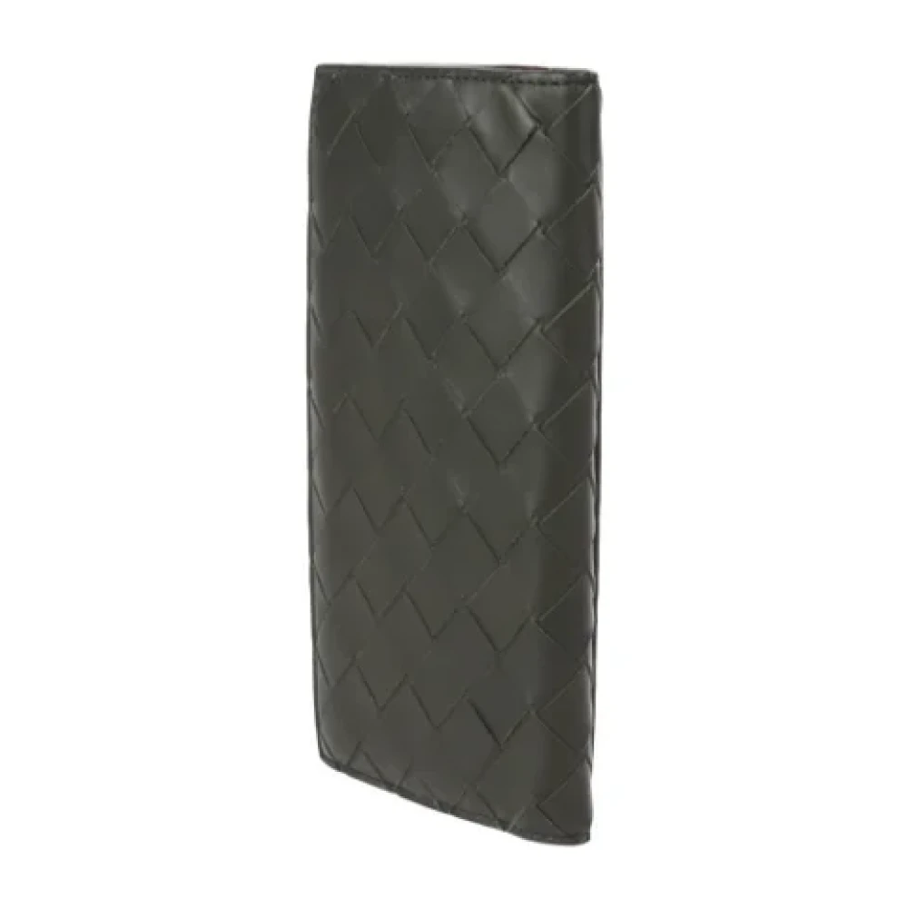 Bottega Veneta Vintage Pre-owned Leather wallets Black Dames