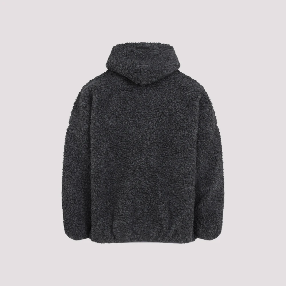 Fear Of God Blauwe Wollen Blend Sweatshirt Aw24 Gray Heren