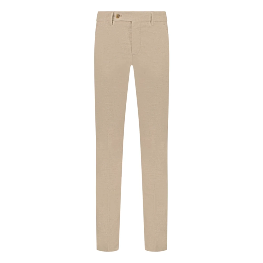 Berwich Nude Chino Broek Beige Heren