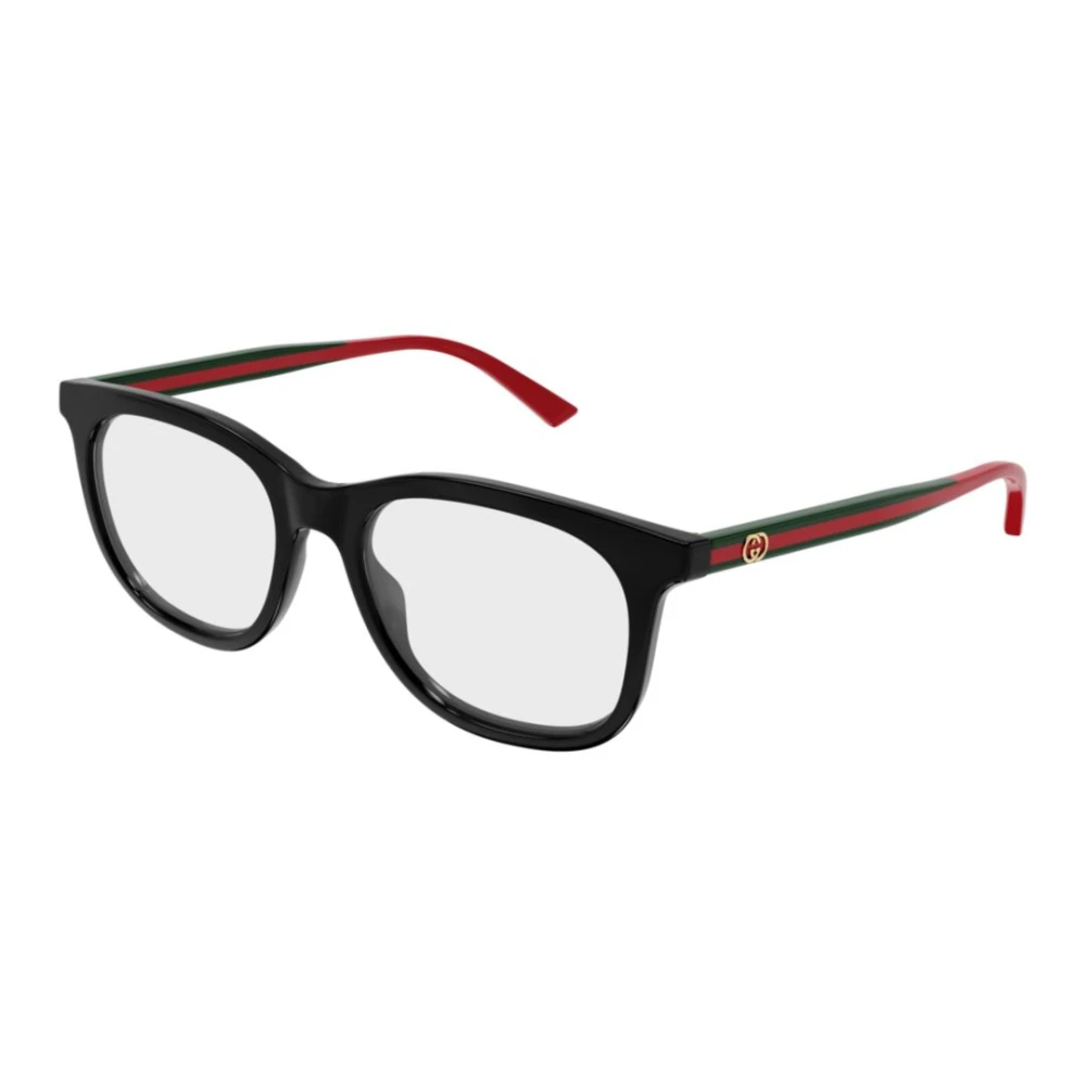 Gucci Unisex Black Glasses, 53 Mm, Square Optical Frame