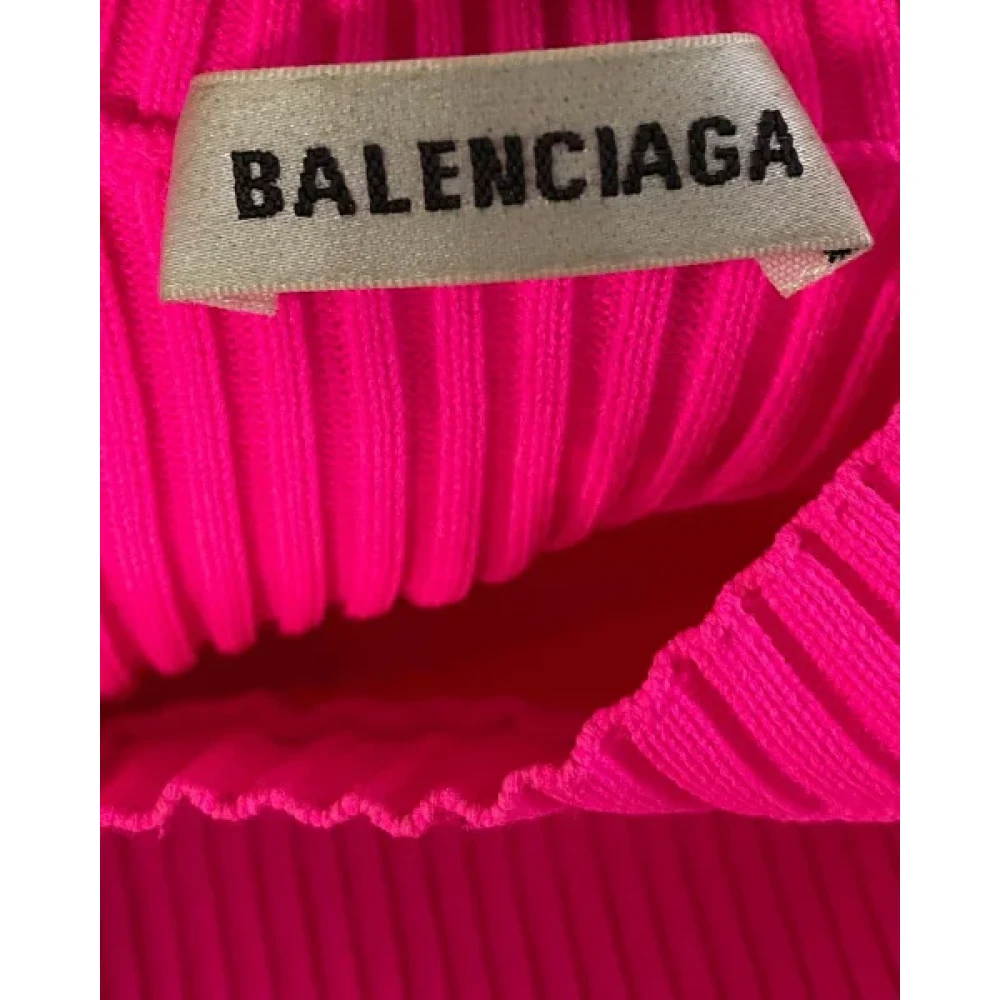 Balenciaga Vintage Pre-owned Polyester tops Pink Dames
