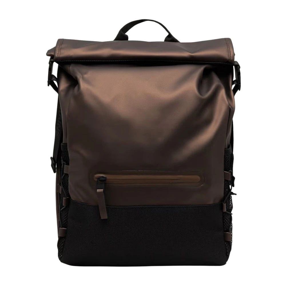 Rains Unisex Marrone - Trail Mountaineer Rolltop - Bags - One Size