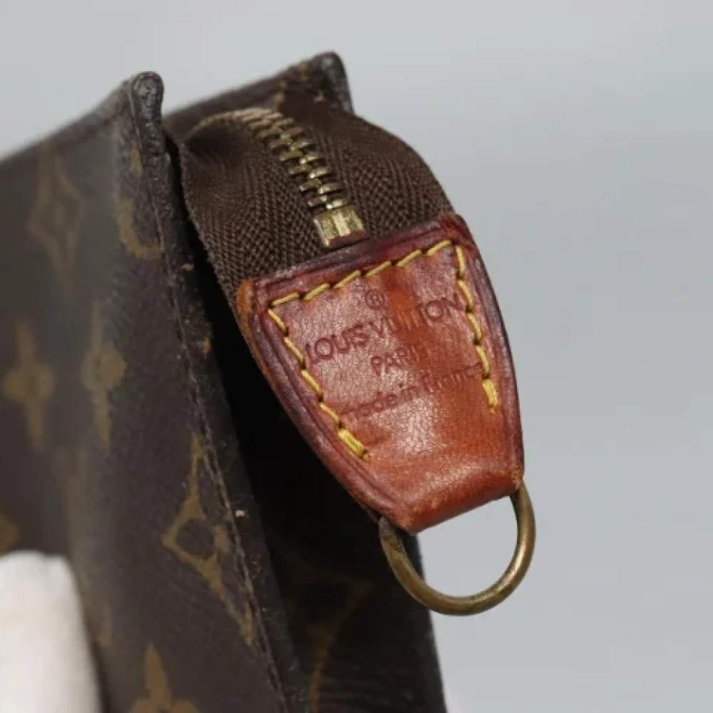 Louis Vuitton Vintage Pre-owned Canvas pouches Brown Dames