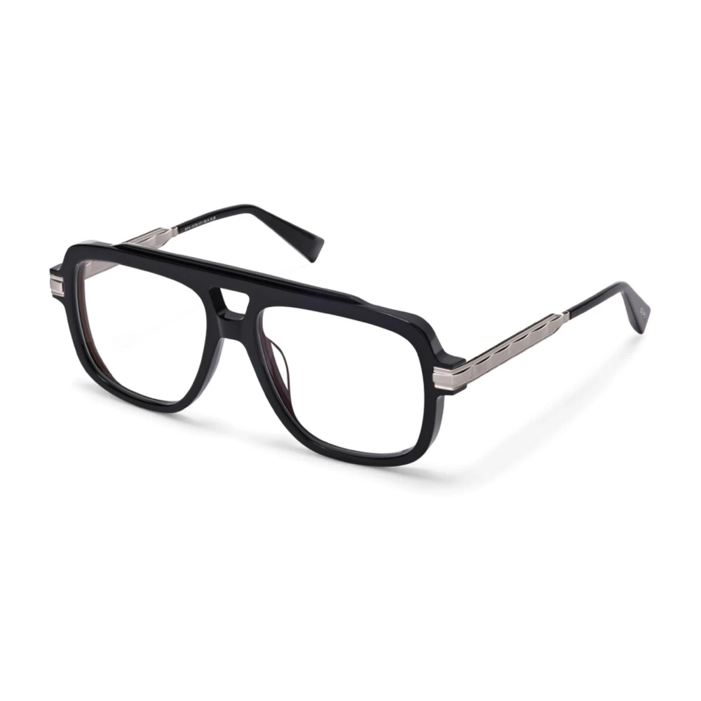 Balmain Unisex Black Eyeglasses - Glasses - 57 Mm - Accessories