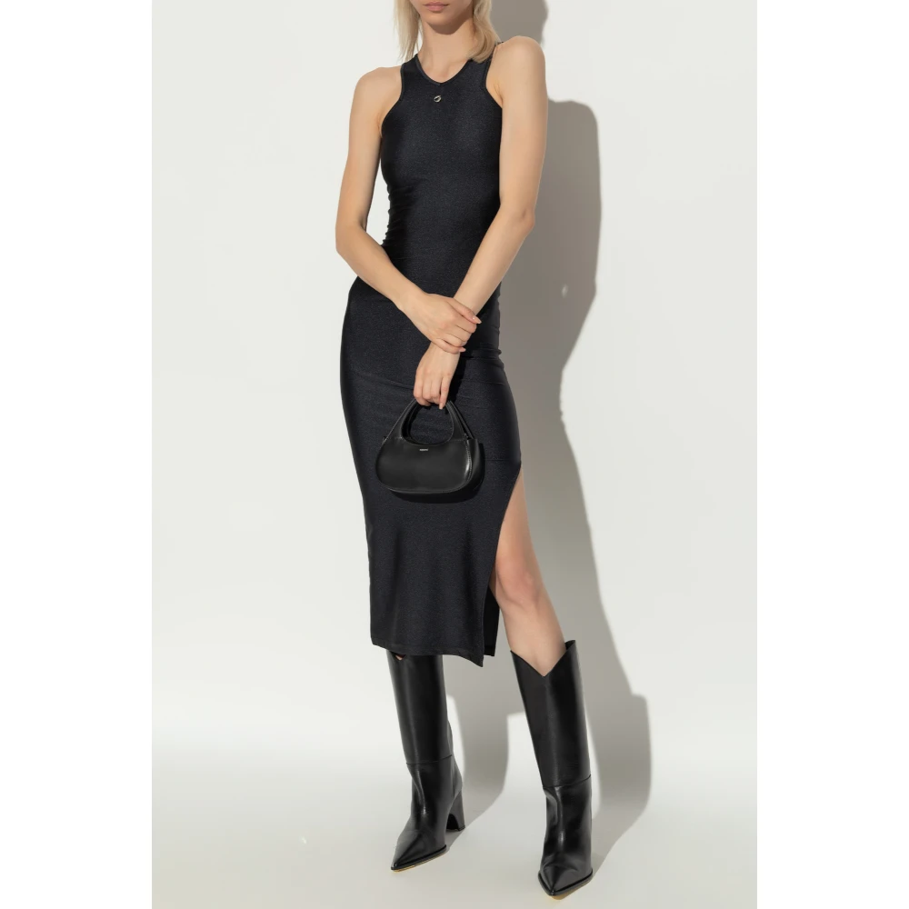 Coperni Jurk met logo Black Dames