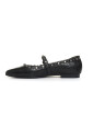 zwarte-leren-ballerinas-met-studs