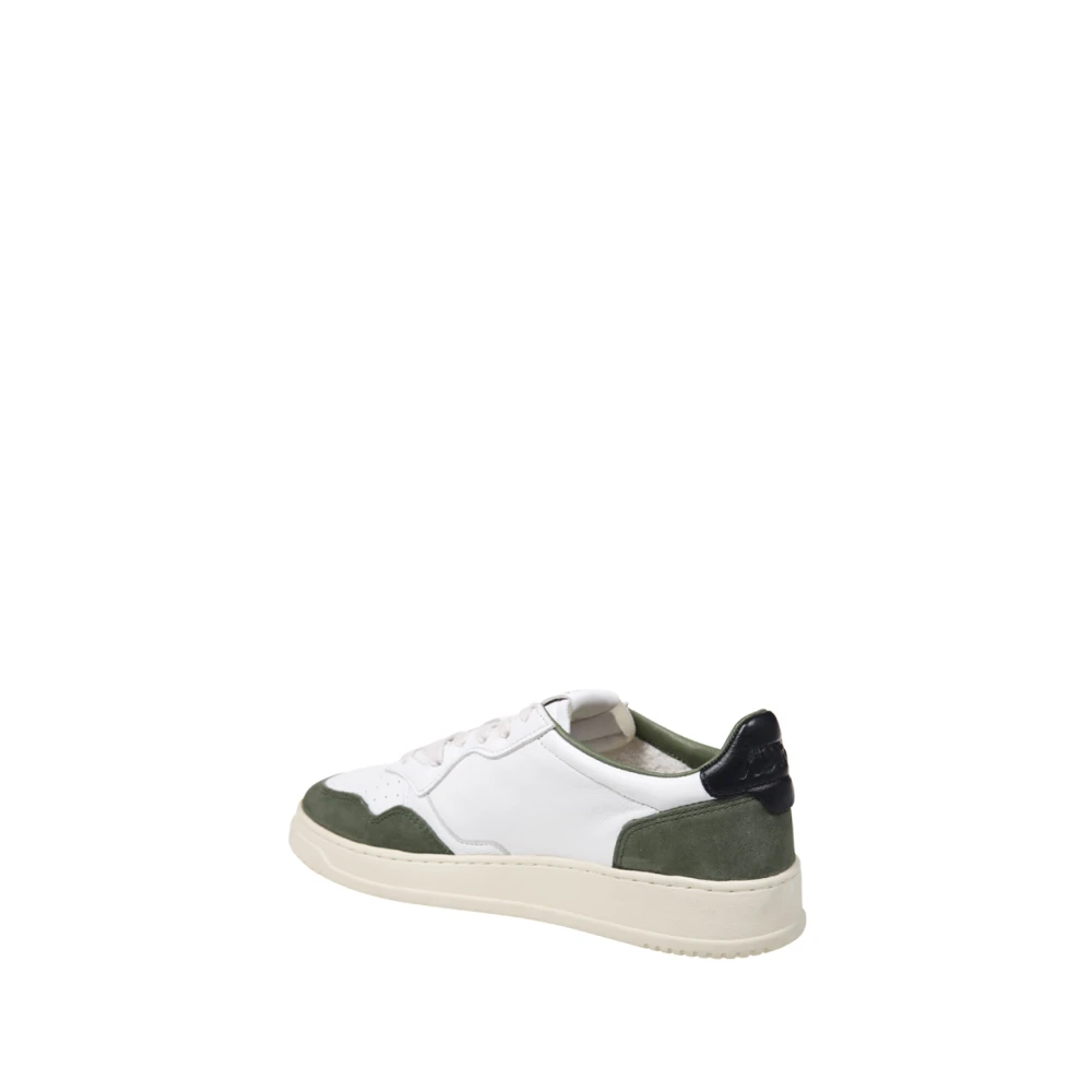 Autry Lage Medalist Sneaker in Zwart Multicolor Heren