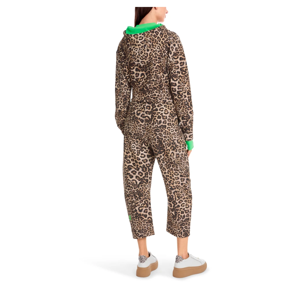Marc Cain O-Shape broek Retiro Brown Dames