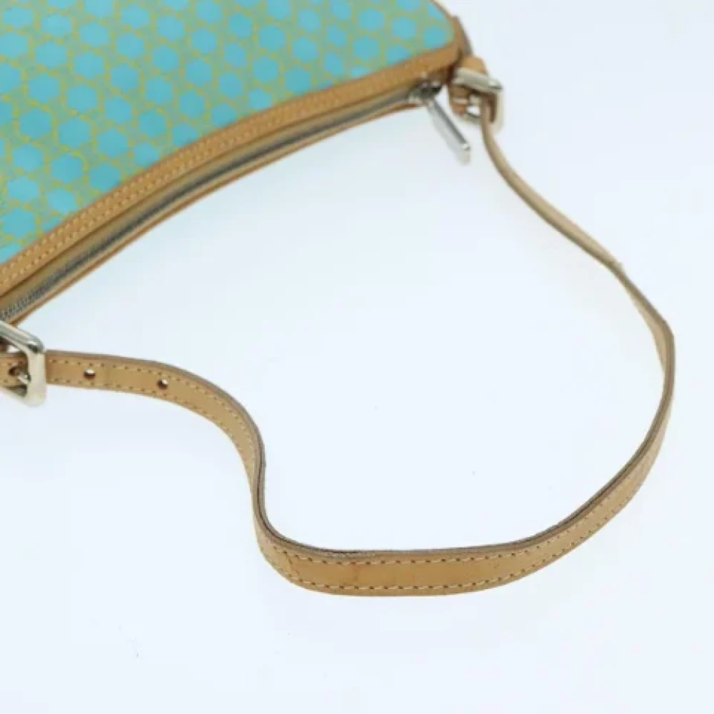Celine Vintage Pre-owned Canvas celine-bags Blue Dames