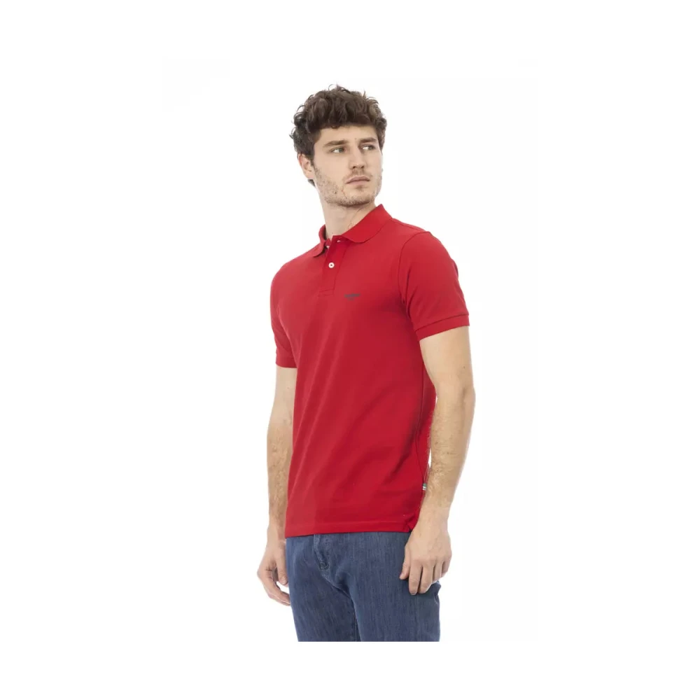 Baldinini Trendy Polo Shirt Red Heren