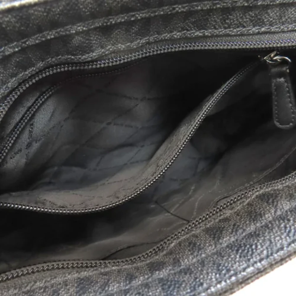 Michael Kors Pre-owned Canvas shoulder-bags Black Dames