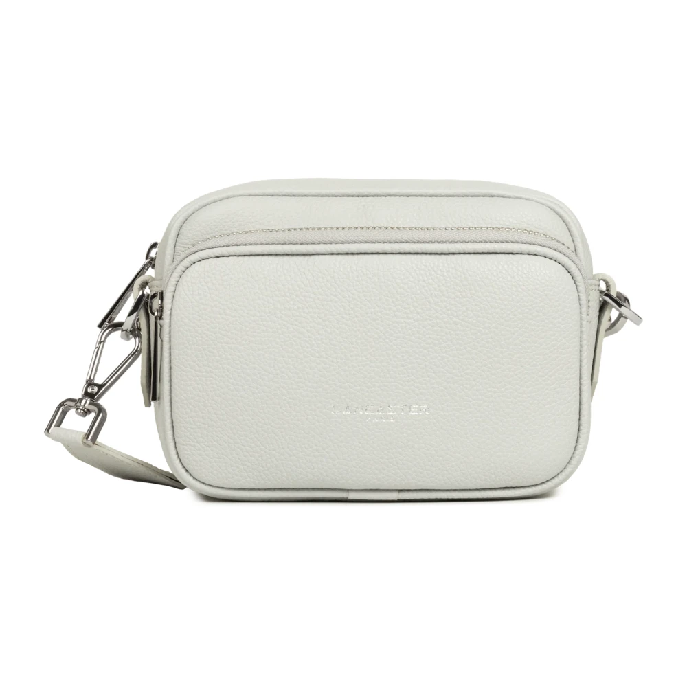 Lancaster Gray Double Zip Milano Ama Shoulder Bag - Female - Cross Body Bags - One Size - Bags