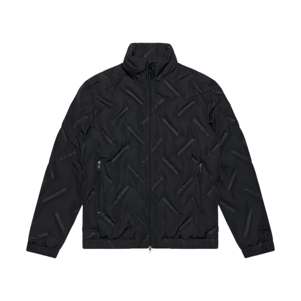 Antony Morato 3D-geëmbosseerde Regular Fit Jas in Zwart Black Heren