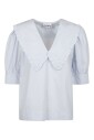 blue-short-sleeve-blouse-with-ruffles