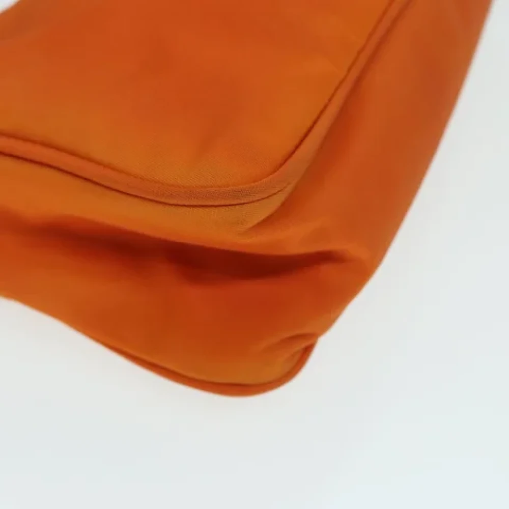 Prada Vintage Pre-owned Fabric prada-bags Orange Dames