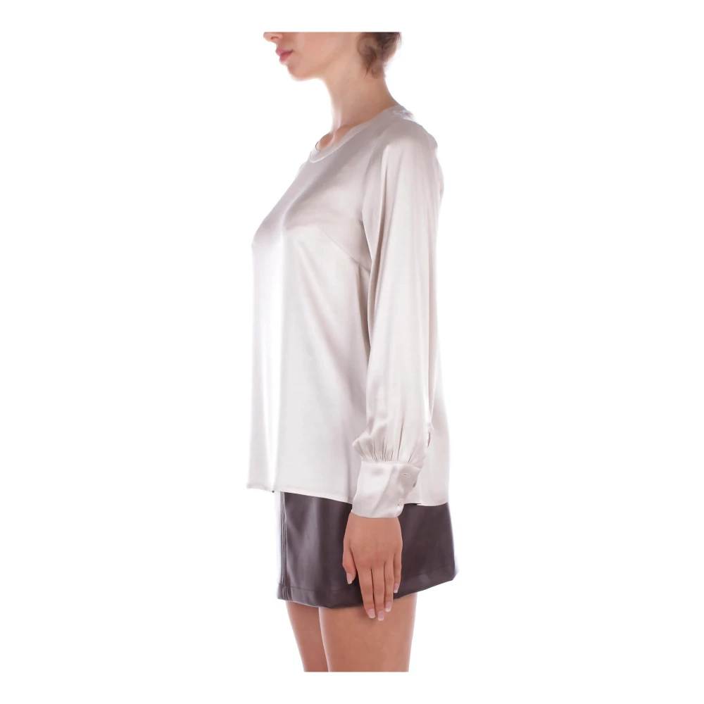 H2O Witte Geknoopte Blouse White Dames
