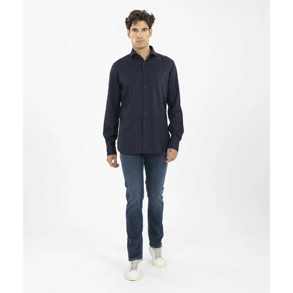 Jacob Cohën Slim Groene Knoop Bard Jeans Blue Heren