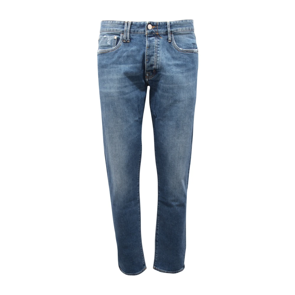 Cycle Men's Blue Comfort Slim Vintage Trousers - Slim Fit Jeans - W31 - Jeans