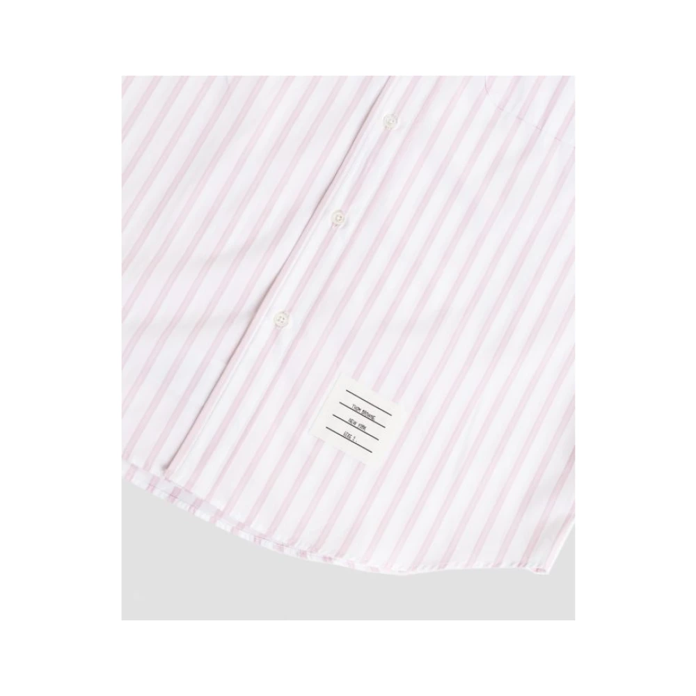 Thom Browne Shirts Pink Heren