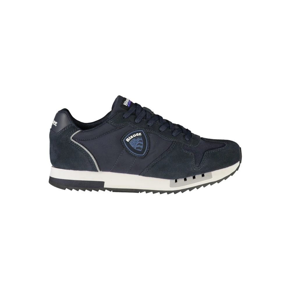 Blauer Men's Blue Sneakers, 9 Uk, Leather Sneaker
