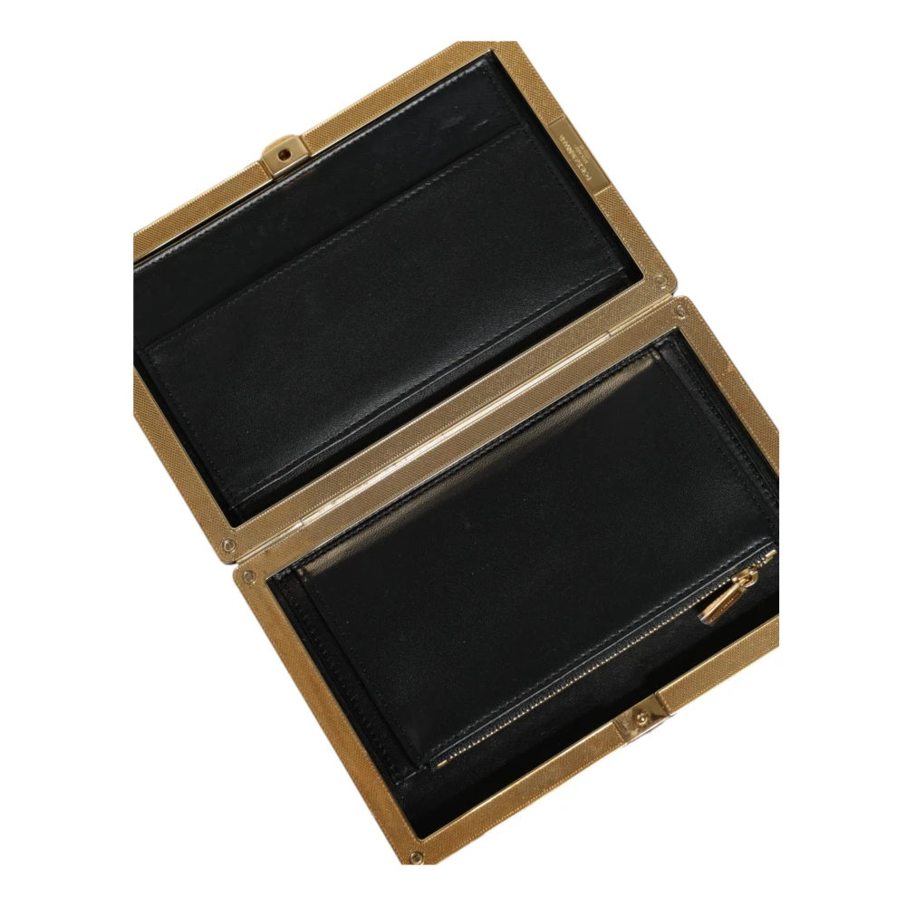 Dolce & Gabbana Barok Kristal Fluweel Clutch Multicolor Dames