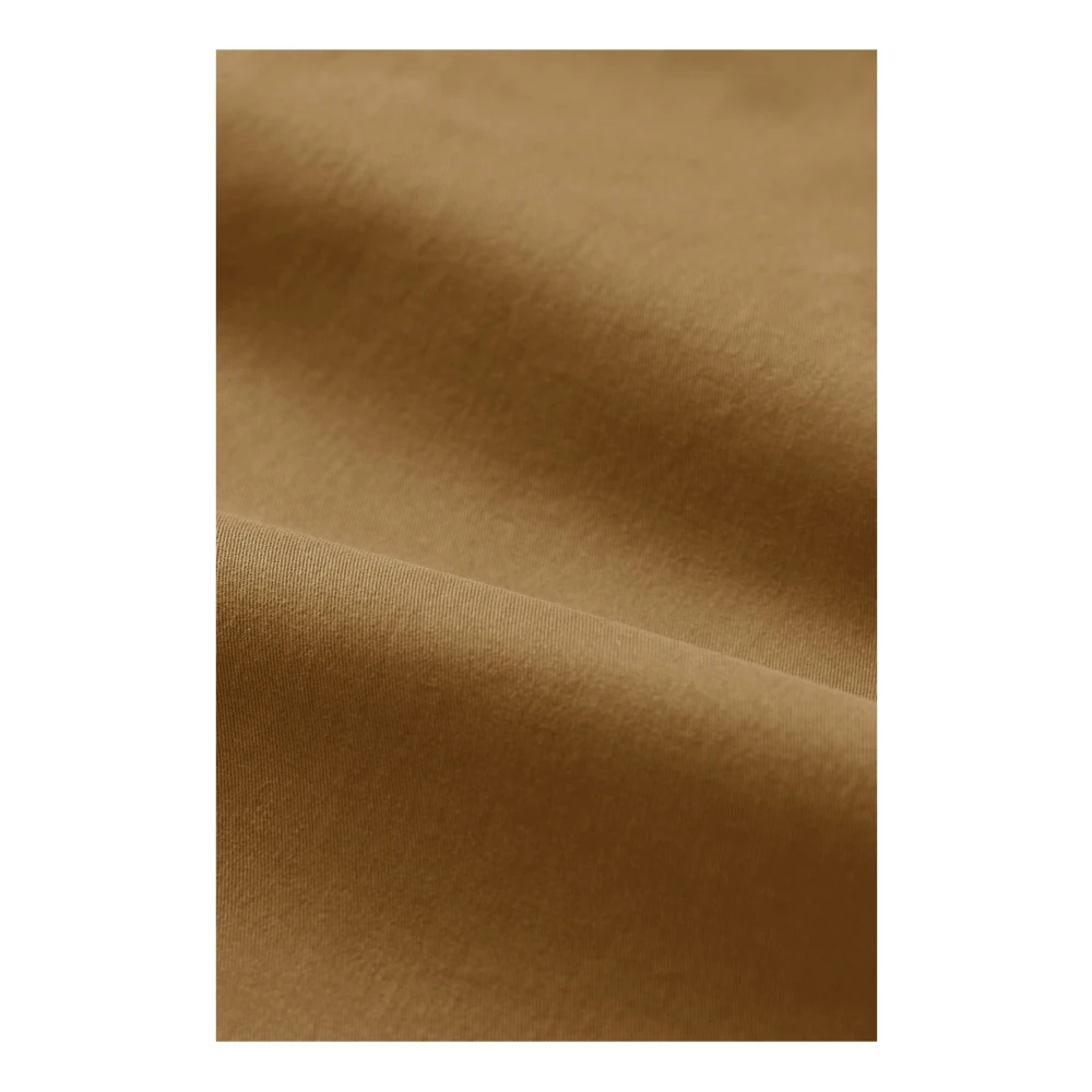 BomBoogie Cargo broek in keperstof Beige Heren